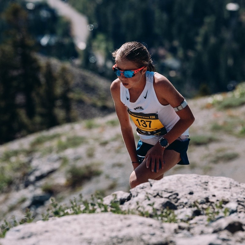 Pema Franchi Antelme at Mammoth Trailfest